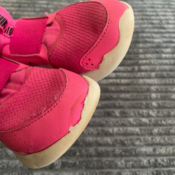 Nike Flex Runner 3 Toddler Girls Shoes 11C Pink Black Slip On FN1449-602 - Picture 7 of 10